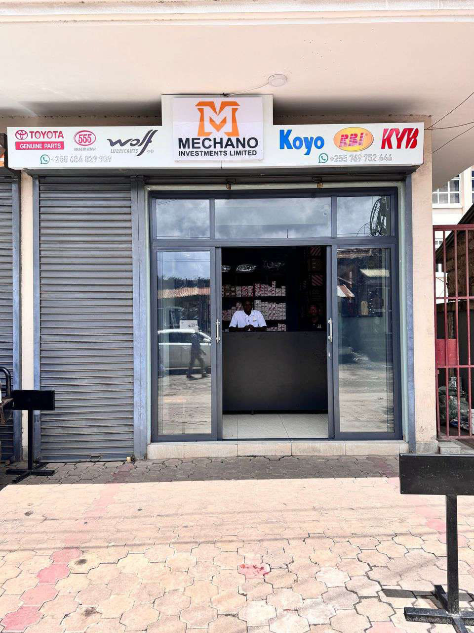 Mechano Investments Limited shopfront in Kaloleni, Arusha